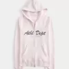 Slim Athletic Dept Graphic Zip-Up Hoodie Slim Athletic Dept Graphic Zip-Up Hoodie