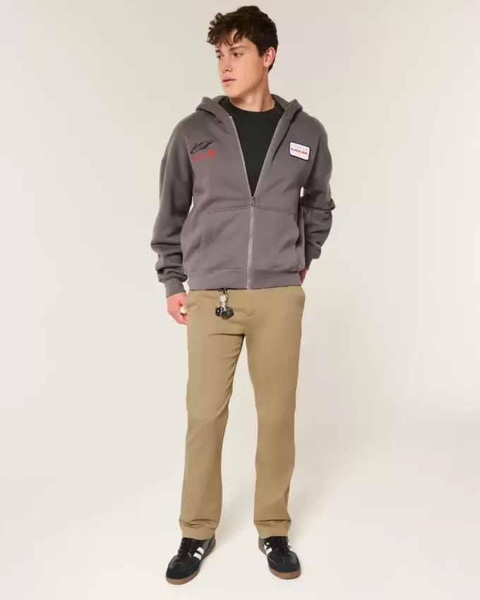 Slim Straight Chino Pants