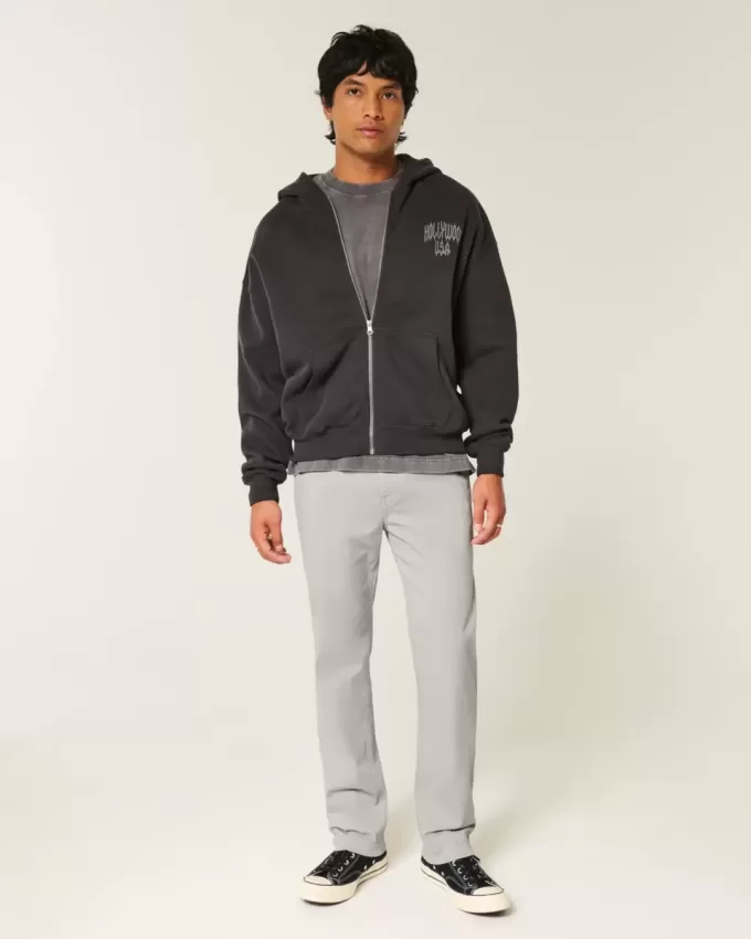 Slim Straight Chino Pants