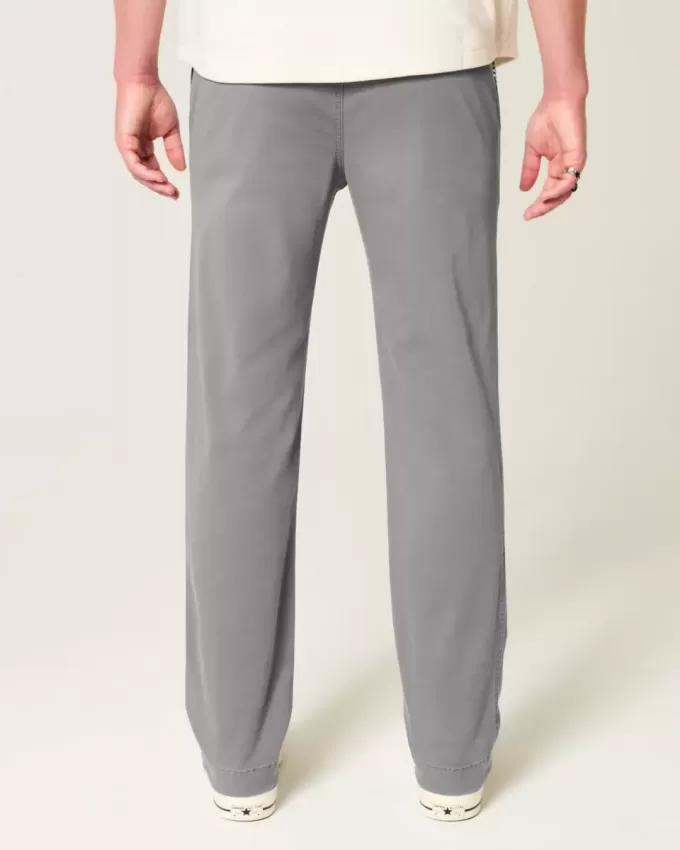 Slim Straight Chino Pants