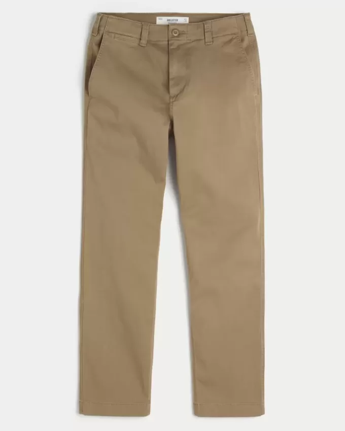 Slim Straight Chino Pants
