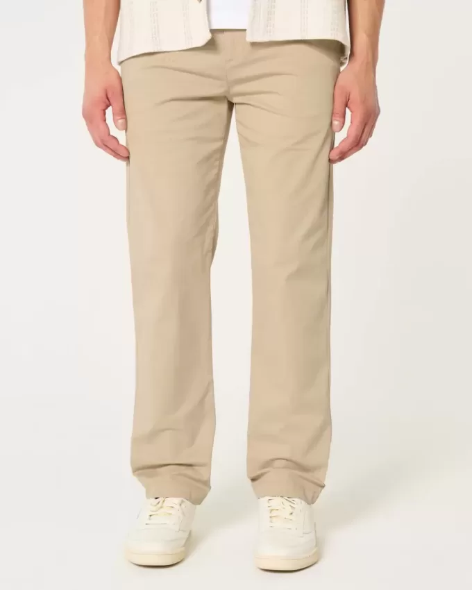 Slim Straight Chino Pants