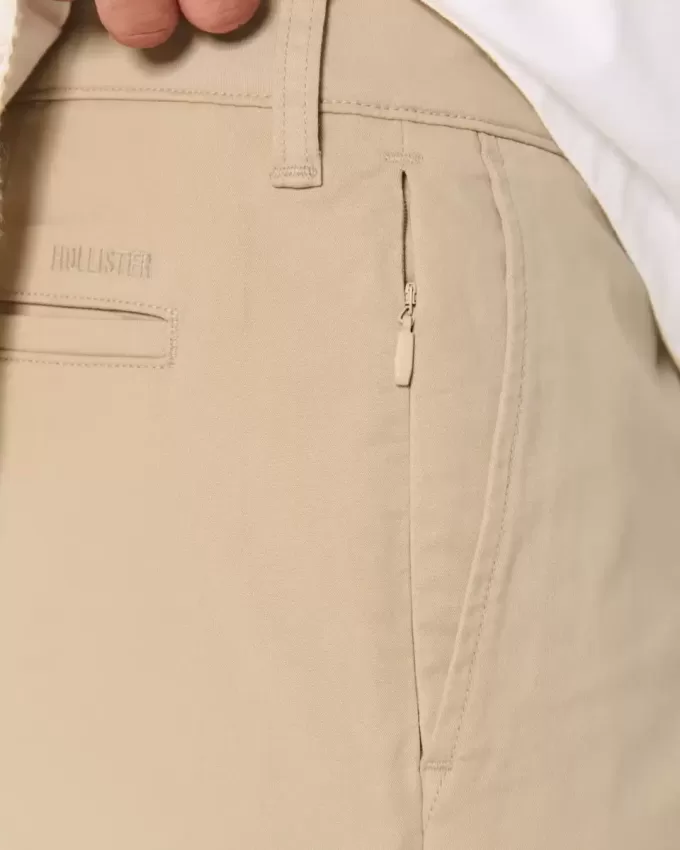 Slim Straight Chino Pants