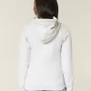 Slim Striped Zip-Up Hoodie