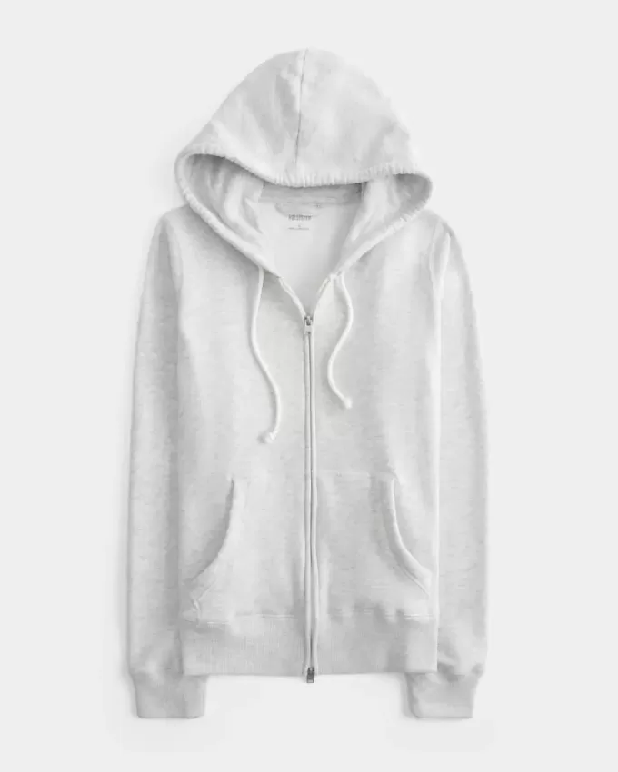 Slim Zip-Up Hoodie