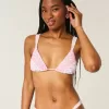 Smocked Over-the-Shoulder Triangle Bikini Top Smocked Over-the-Shoulder Triangle Bikini Top