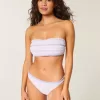 Smocked Waist High-Leg Cheekiest Bikini Bottom