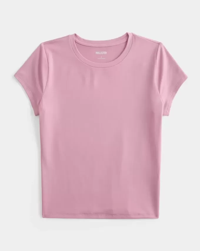 Soft Stretch Seamless Fabric Baby Tee