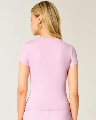 Soft Stretch Seamless Fabric Baby Tee