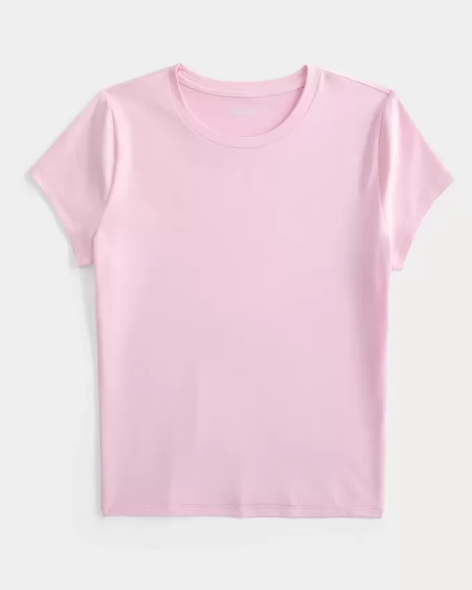 Soft Stretch Seamless Fabric Baby Tee
