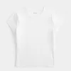 Soft Stretch Seamless Fabric Crew Baby Tee