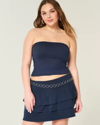 Soft Stretch Seamless Fabric Tube Top