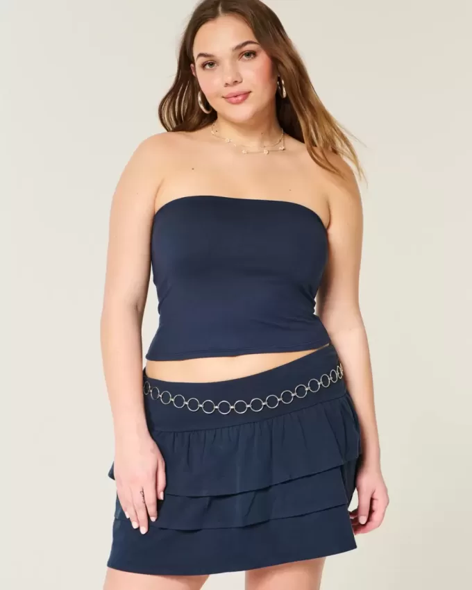 Soft Stretch Seamless Fabric Tube Top