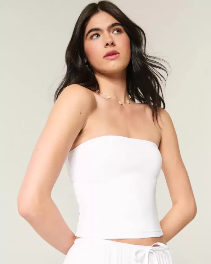 Soft Stretch Seamless Fabric Tube Top Soft Stretch Seamless Fabric Tube Top