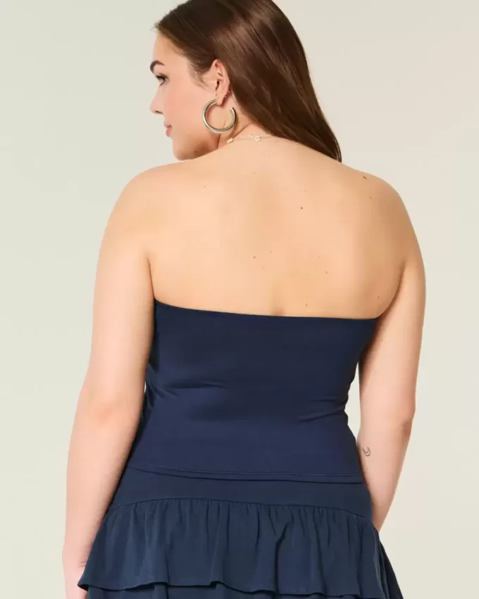 Soft Stretch Seamless Fabric Tube Top