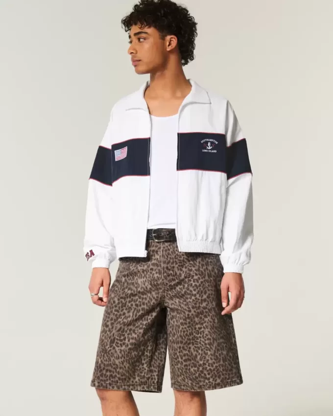 Southampton NY Graphic Zip-Up Jacket Southampton NY Graphic Zip-Up Jacket