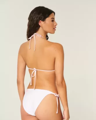 Spring Break Halter Triangle Bikini Top