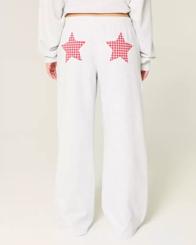 Star Graphic Baggy Sweatpants
