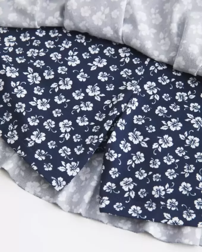 Strapless Knit Skort Dress