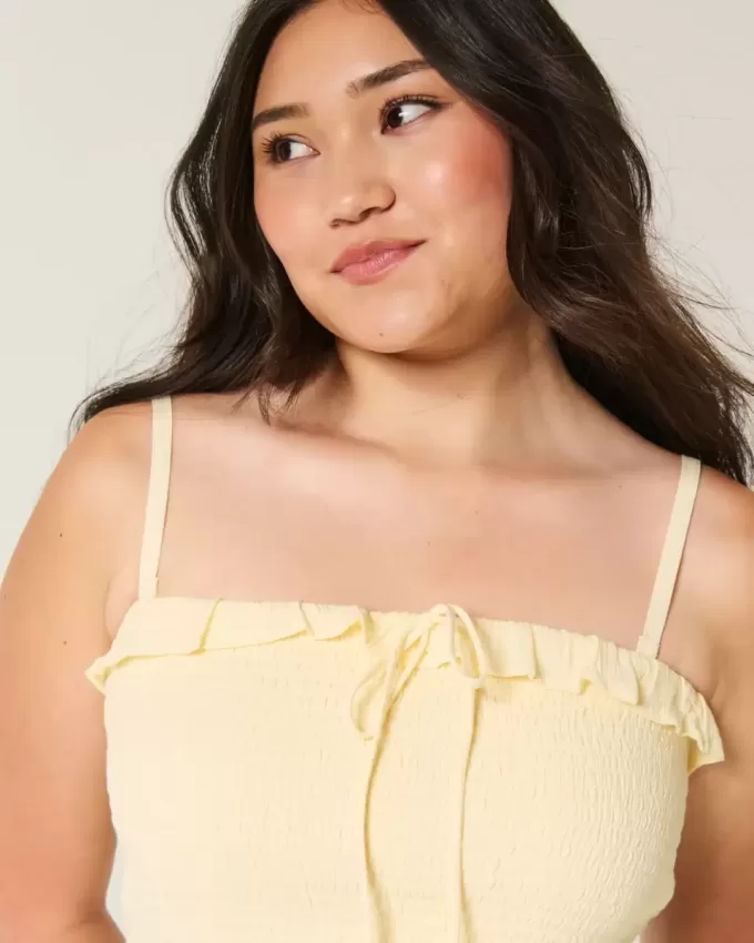 Strapless Smocked Maxi Dress Strapless Smocked Maxi Dress