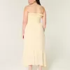 Strapless Smocked Maxi Dress Strapless Smocked Maxi Dress