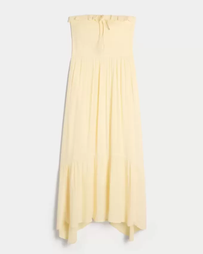 Strapless Smocked Maxi Dress Strapless Smocked Maxi Dress