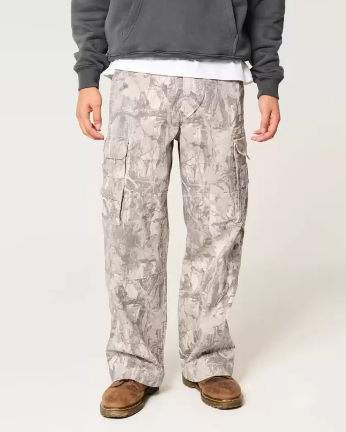 Super Baggy Camo Cargo Pants