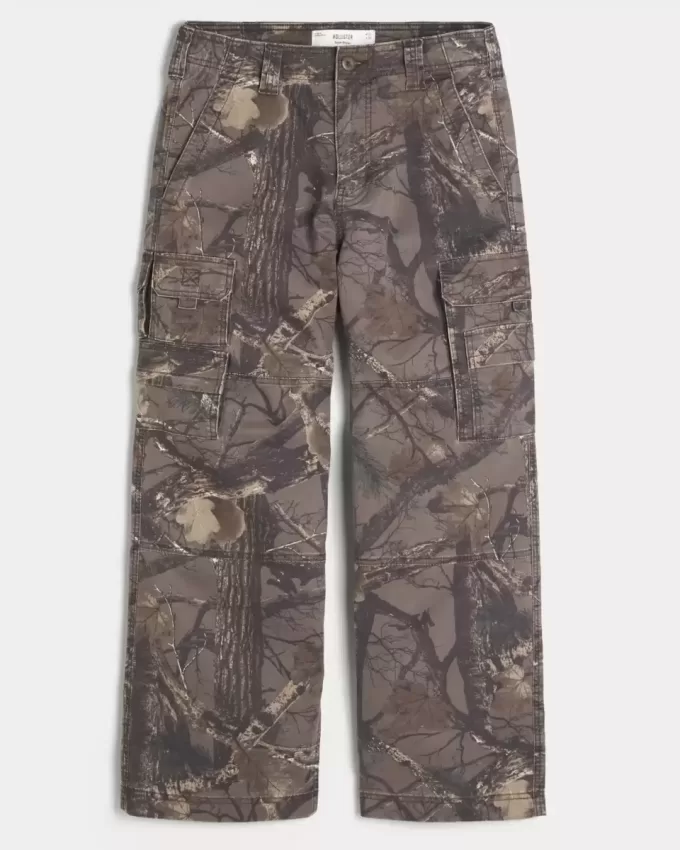 Super Baggy Camo Cargo Pants