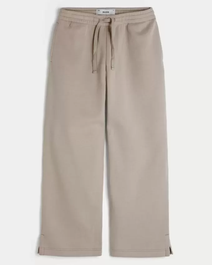 Super Baggy Y2K Split Hem Sweatpants