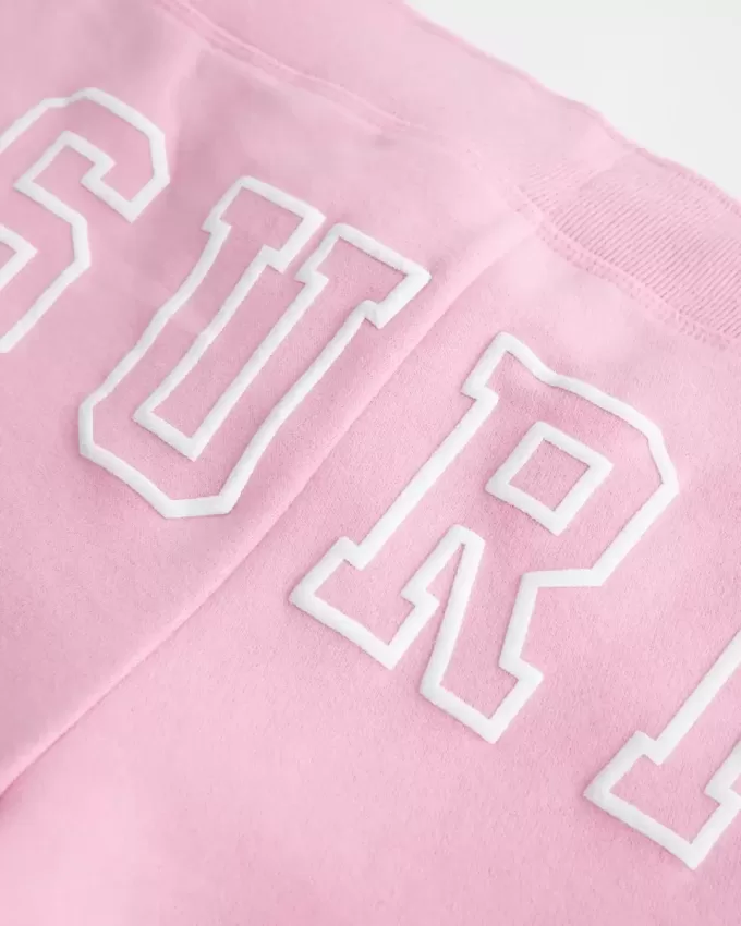 Surf Graphic Fleece Shortie Shorts Surf Graphic Fleece Shortie Shorts