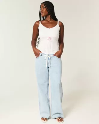 Tie-Front Sweater Tank