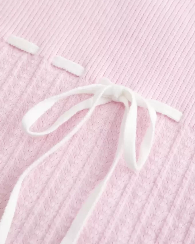 Tie-Front Sweater Tank