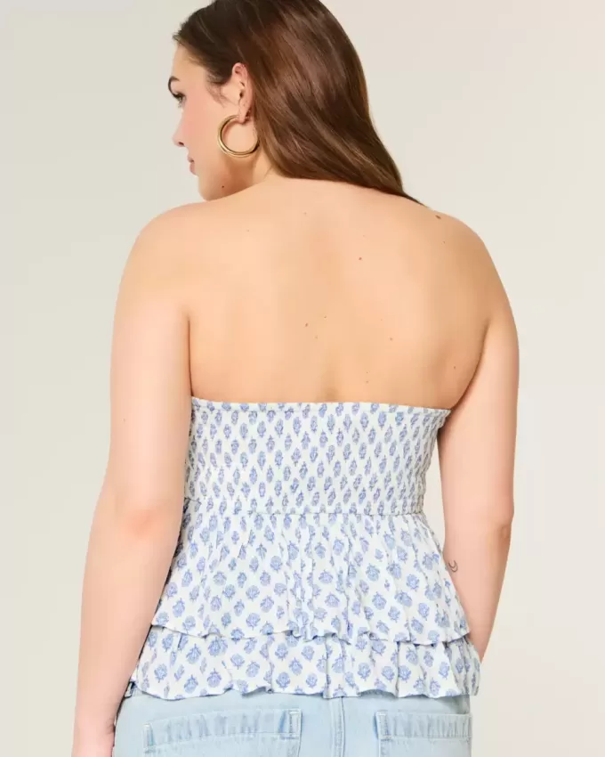 Tiered Halter Babydoll Top