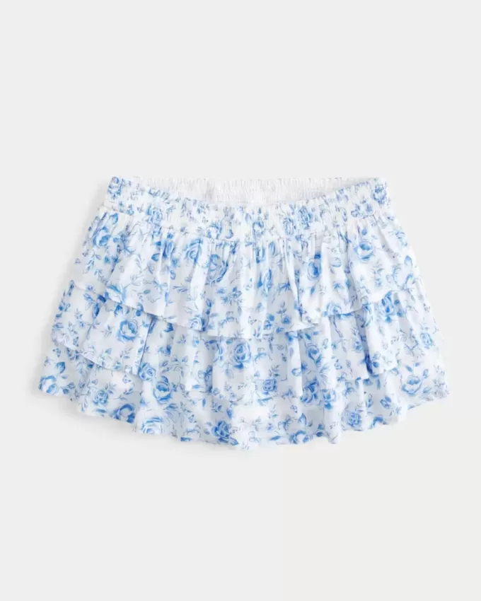Tiered Mini Skort