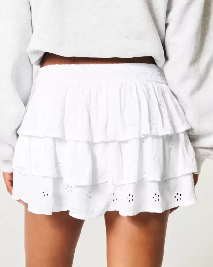 Tiered Mini Skort