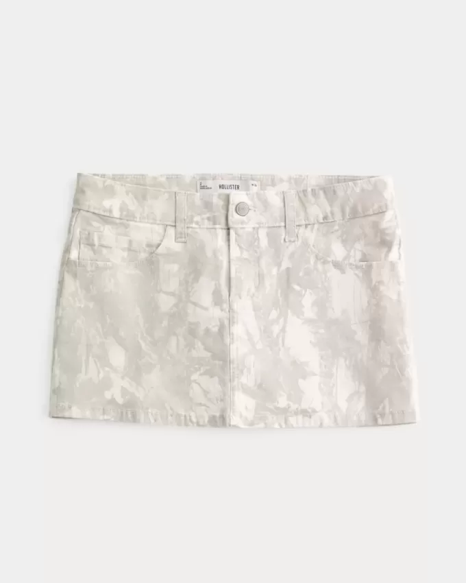 Twill Camo Mini Skirt Twill Camo Mini Skirt