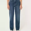Ultra High-Rise Dark Wash 90s Straight Jeans Ultra High-Rise Dark Wash 90s Straight Jeans