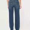 Ultra High-Rise Dark Wash 90s Straight Jeans Ultra High-Rise Dark Wash 90s Straight Jeans