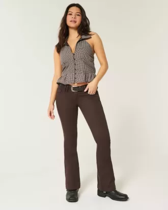 Ultra Low-Rise Bootcut Jeans