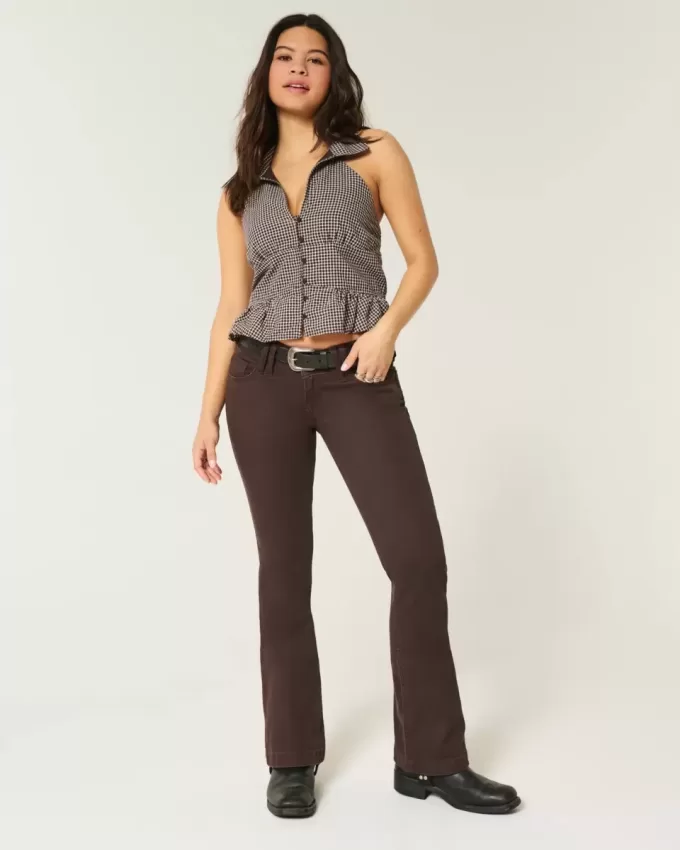 Ultra Low-Rise Bootcut Jeans