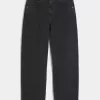 Washed Black Skater Baggy Jeans
