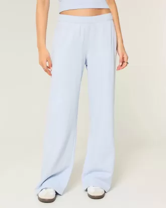 Wide-Leg Sweatpants