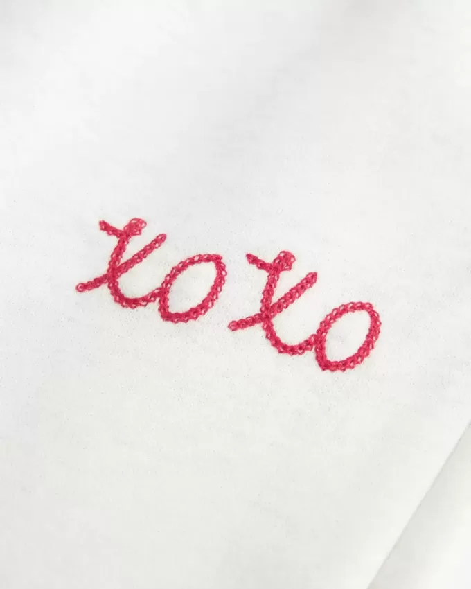 XOXO Graphic Wide-Leg Sweatpants